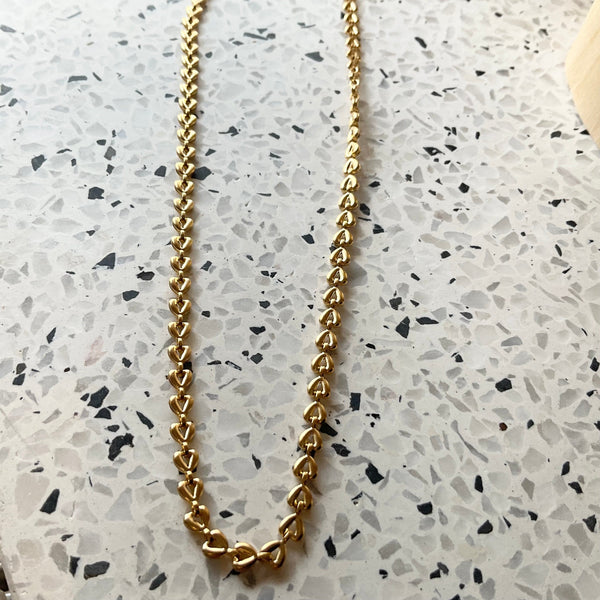 Heart chain necklace LittleLintons