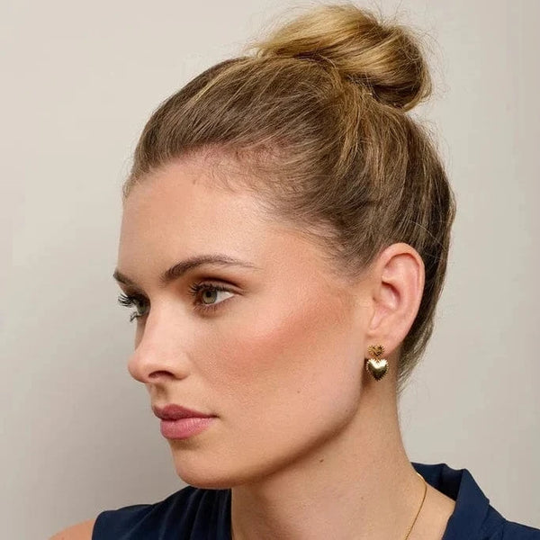 Heart duo earrings LittleLintons