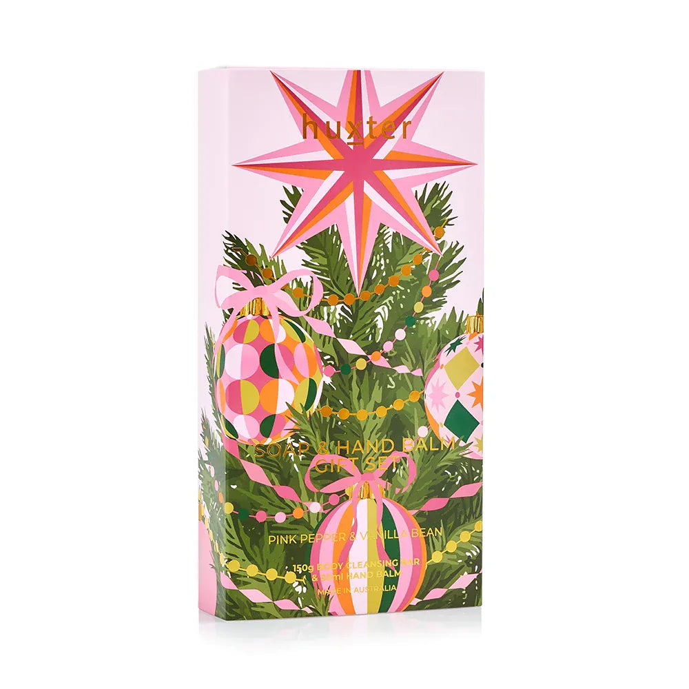 Huxter Christmas hand and soap duo LittleLintons
