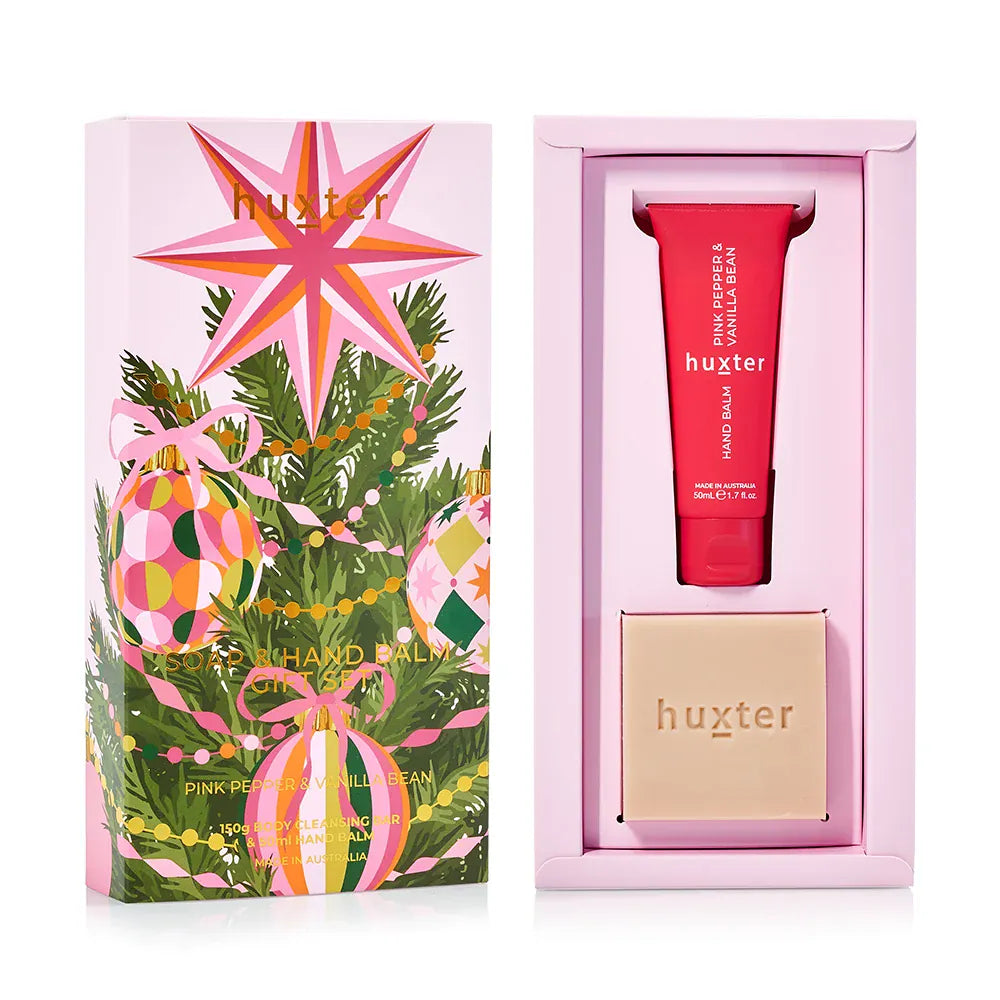 Huxter Christmas hand and soap duo LittleLintons