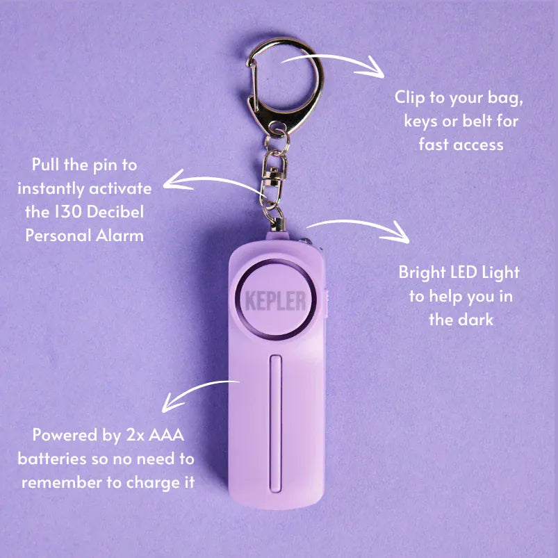Kepler personal safety keyring LittleLintons