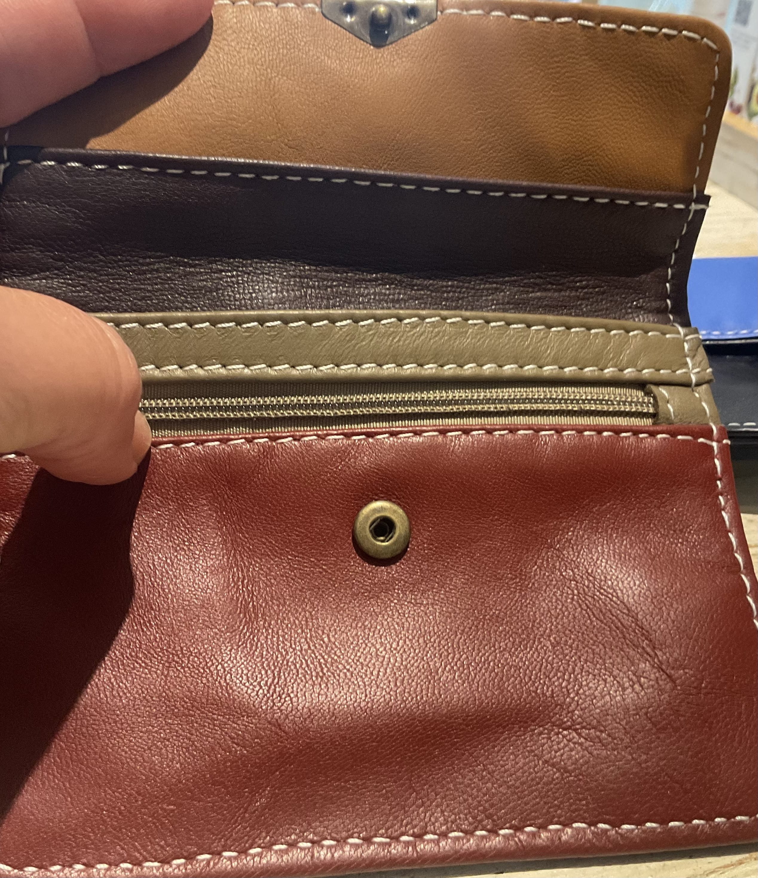 Leather purse LittleLintons