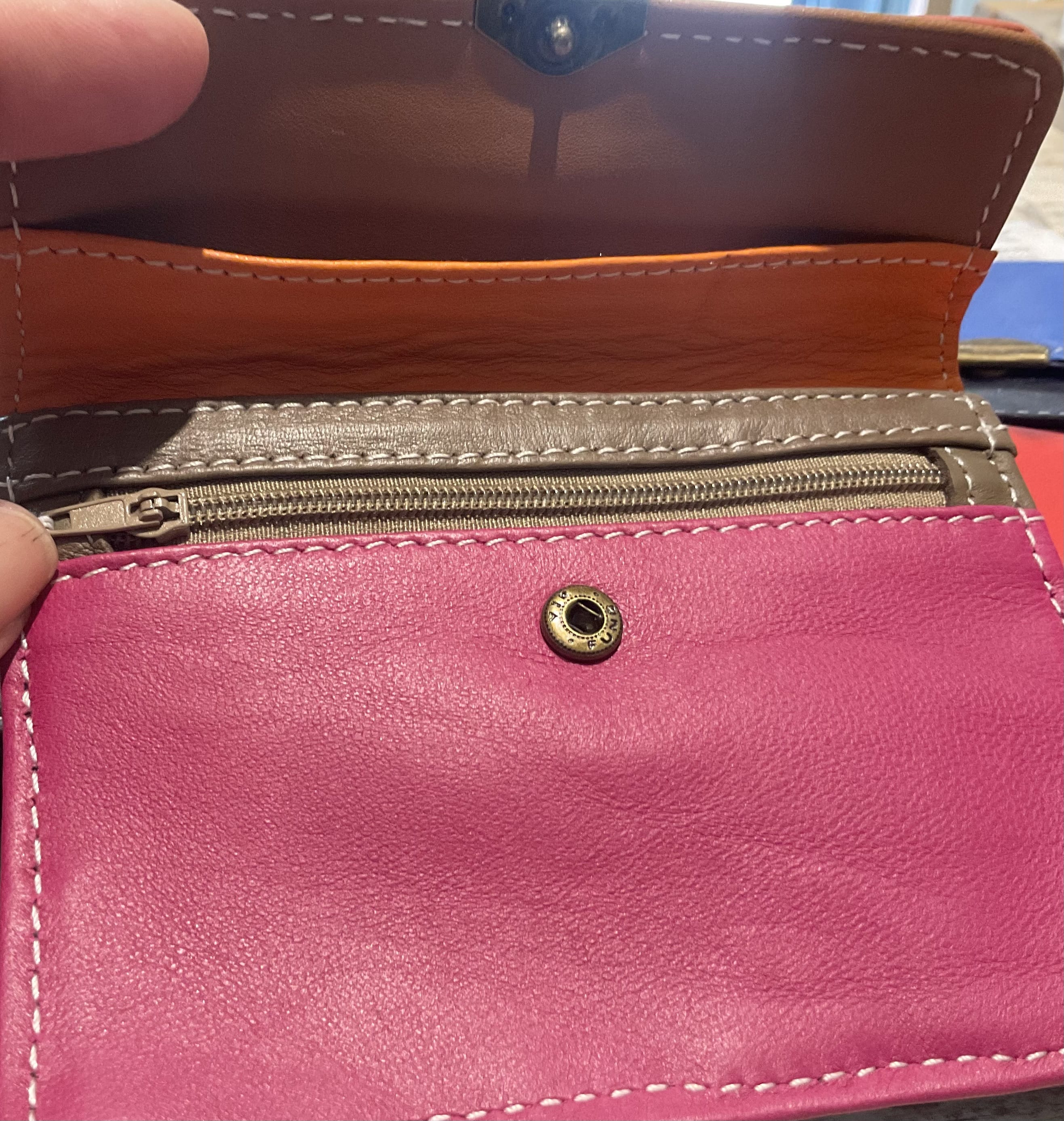 Leather purse LittleLintons