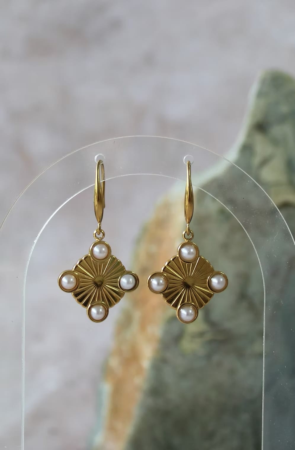Lola deco earrings LittleLintons