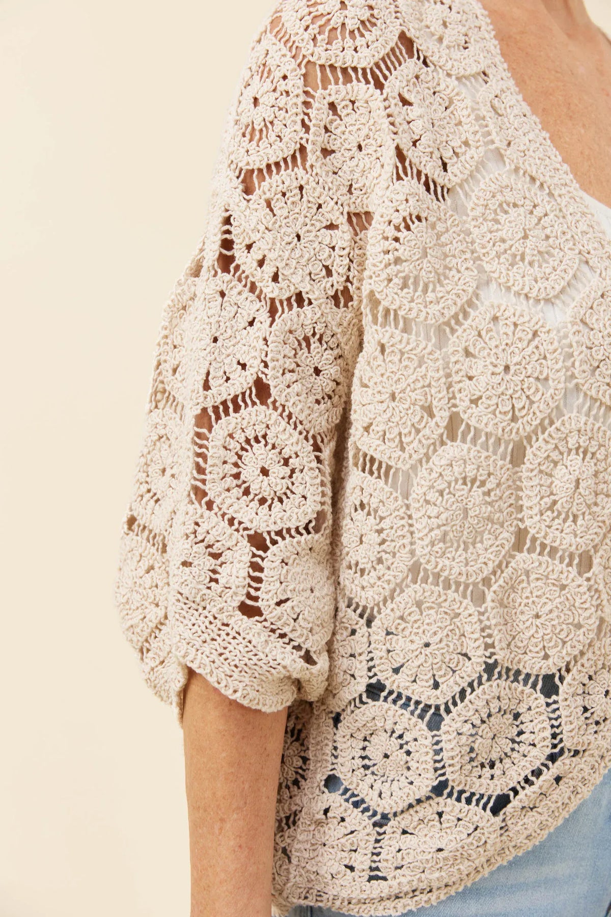 Maggie crochet cape LittleLintons