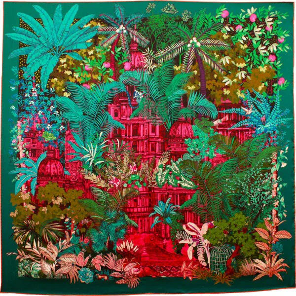 Maison fanli Forgotten temple scarf LittleLintons