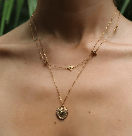 Mex Heart necklace LittleLintons