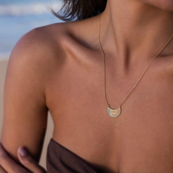 Moon beam necklace LittleLintons