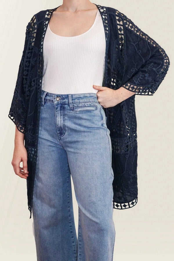 Oline Lace kimono LittleLintons
