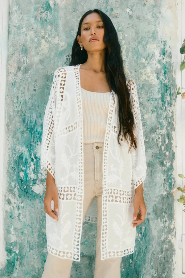 Oline Lace kimono LittleLintons