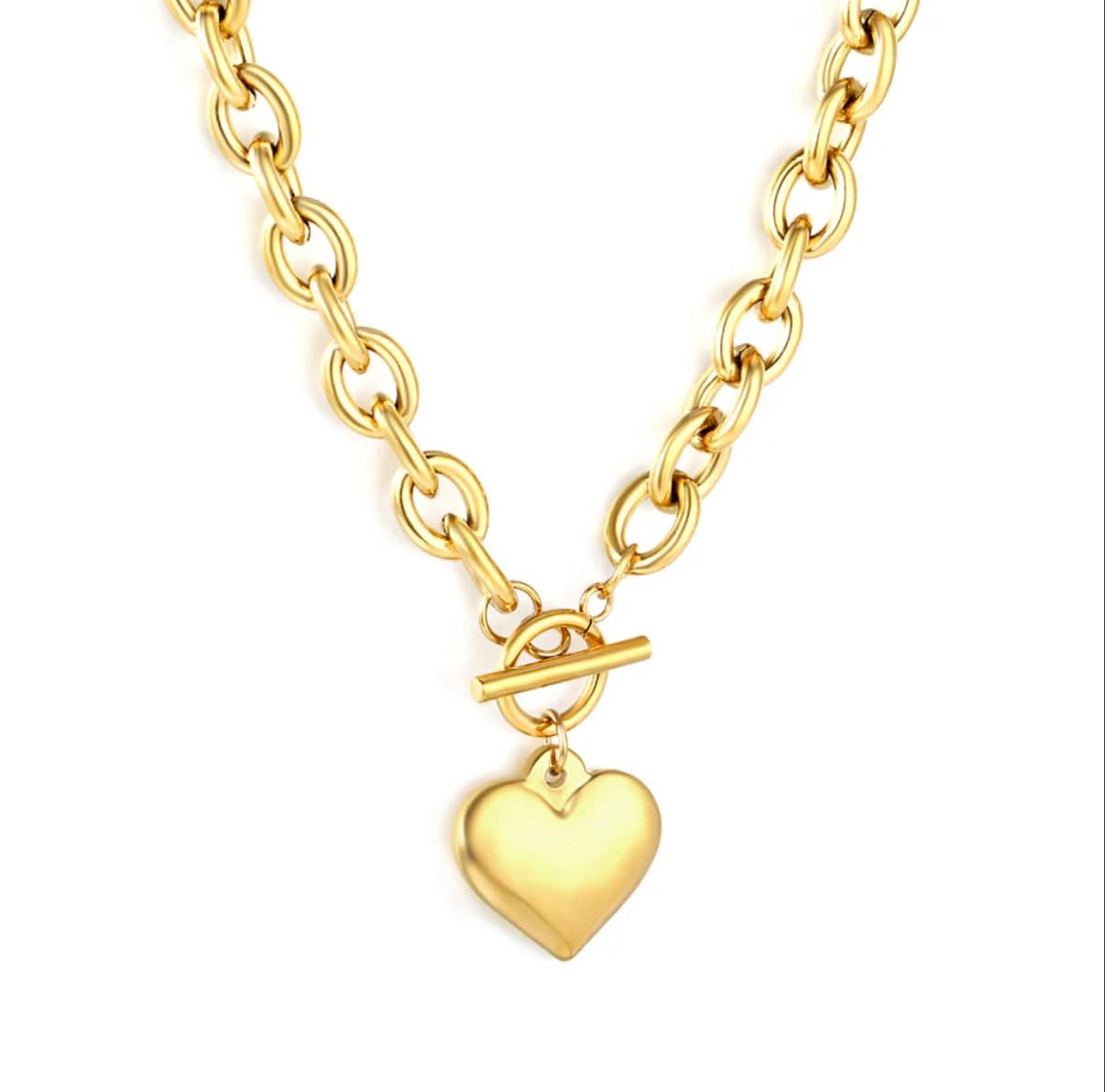 Oversized chain heart LittleLintons