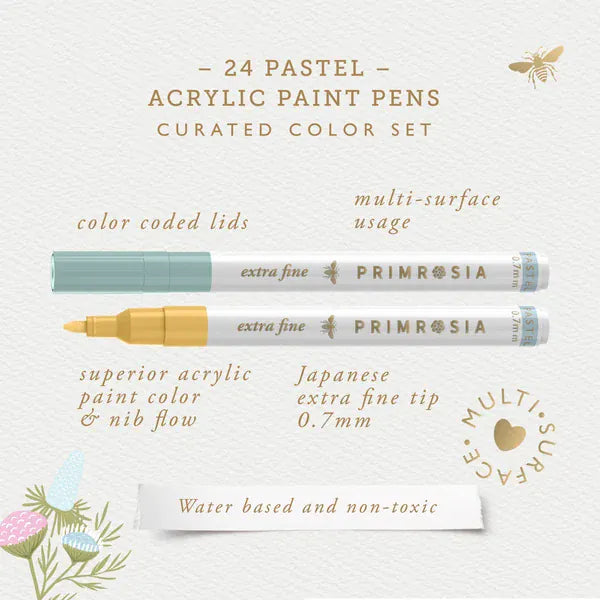 Pastel paint marker set LittleLintons