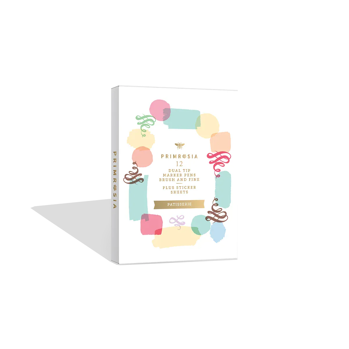 Patisserie dual tip markers & sticker set LittleLintons