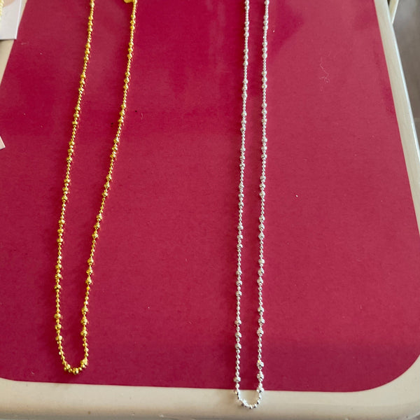 Petite pebble chain necklace LittleLintons