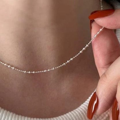 Petite pebble chain necklace LittleLintons
