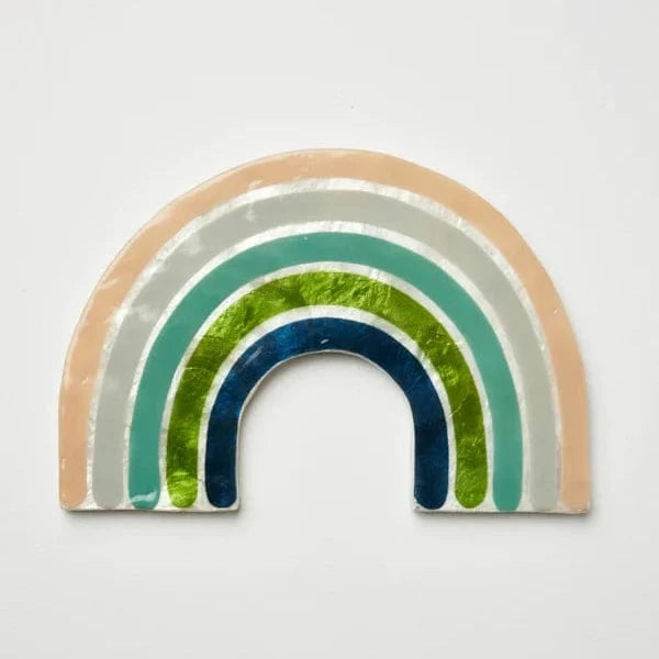 Rainbow tile wall hanging LittleLintons