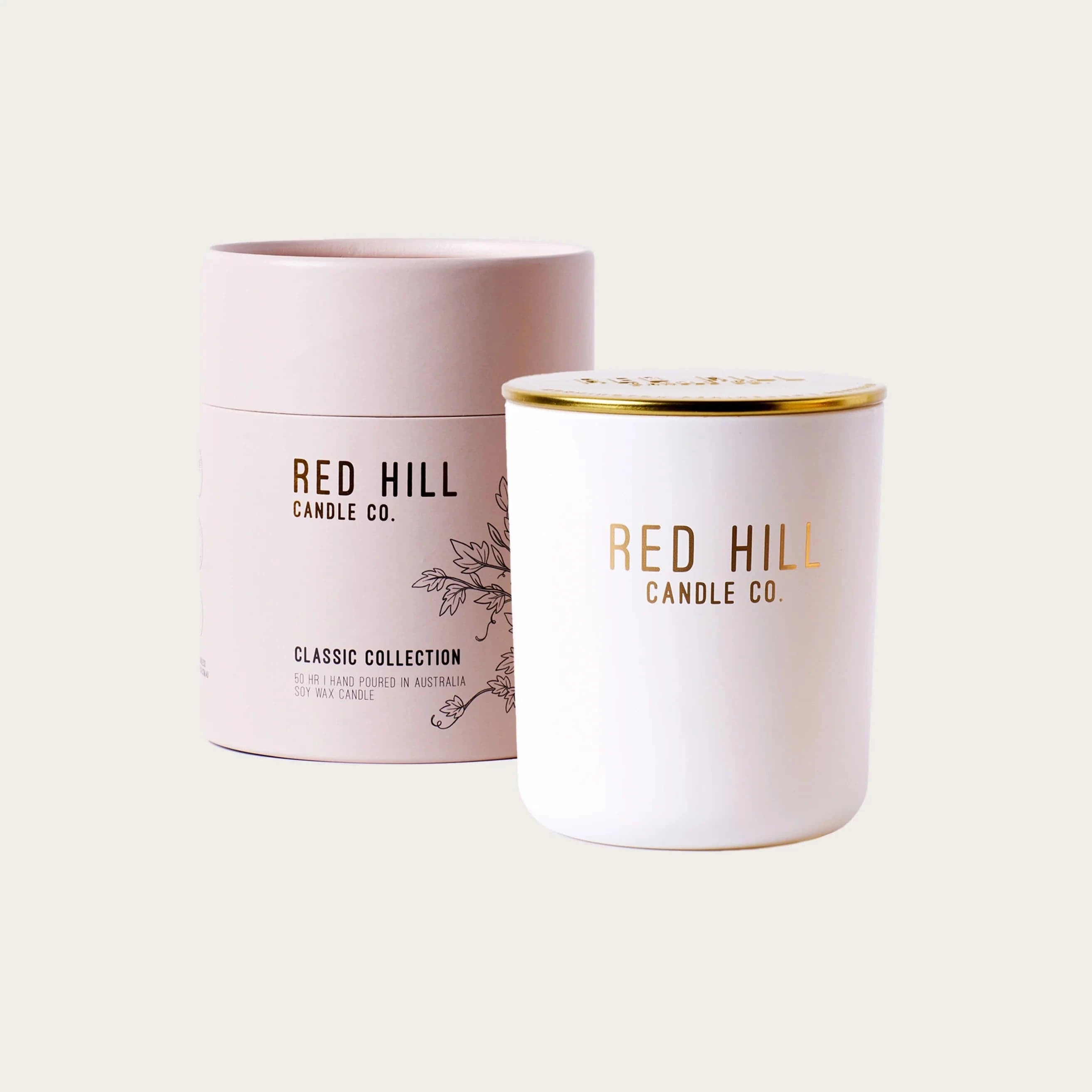 Red hill candle small LittleLintons
