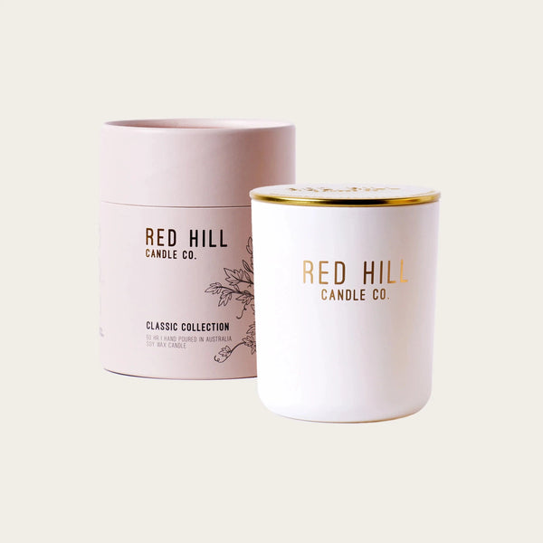 Red hill candle small LittleLintons
