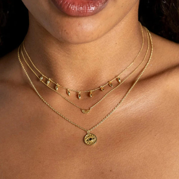 Rising sun necklace LittleLintons