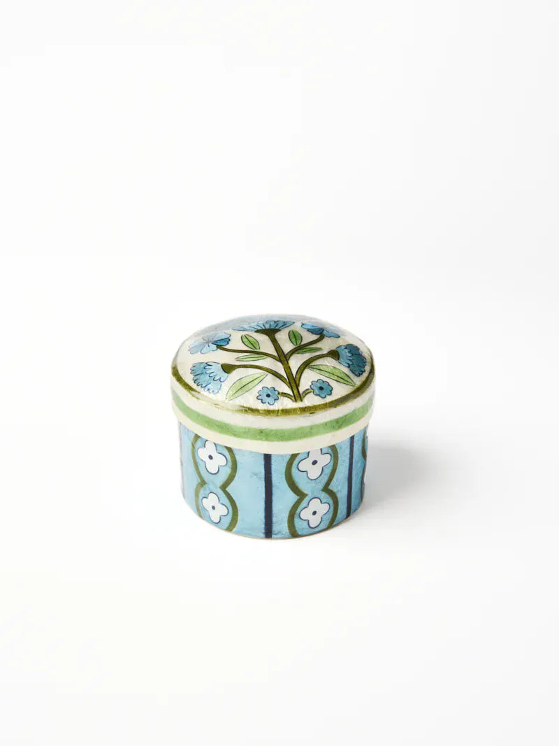 Samira blue flower box LittleLintons