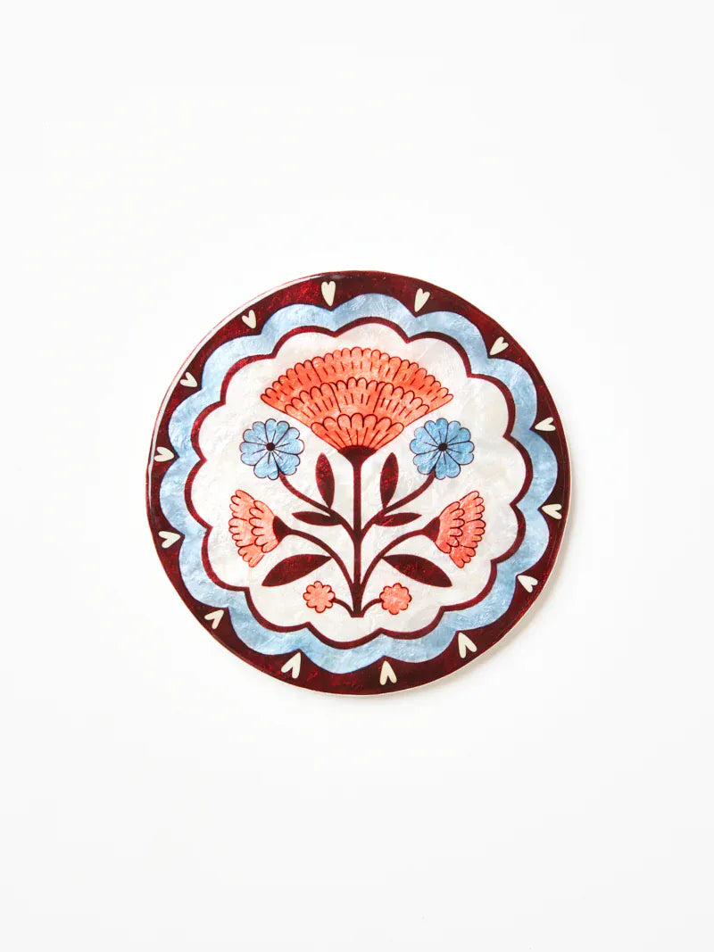 Samira flower circle wall hanging LittleLintons
