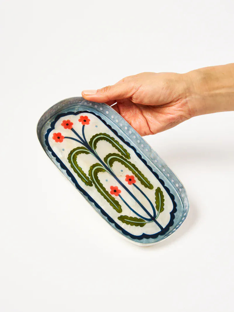Samira flower dish LittleLintons