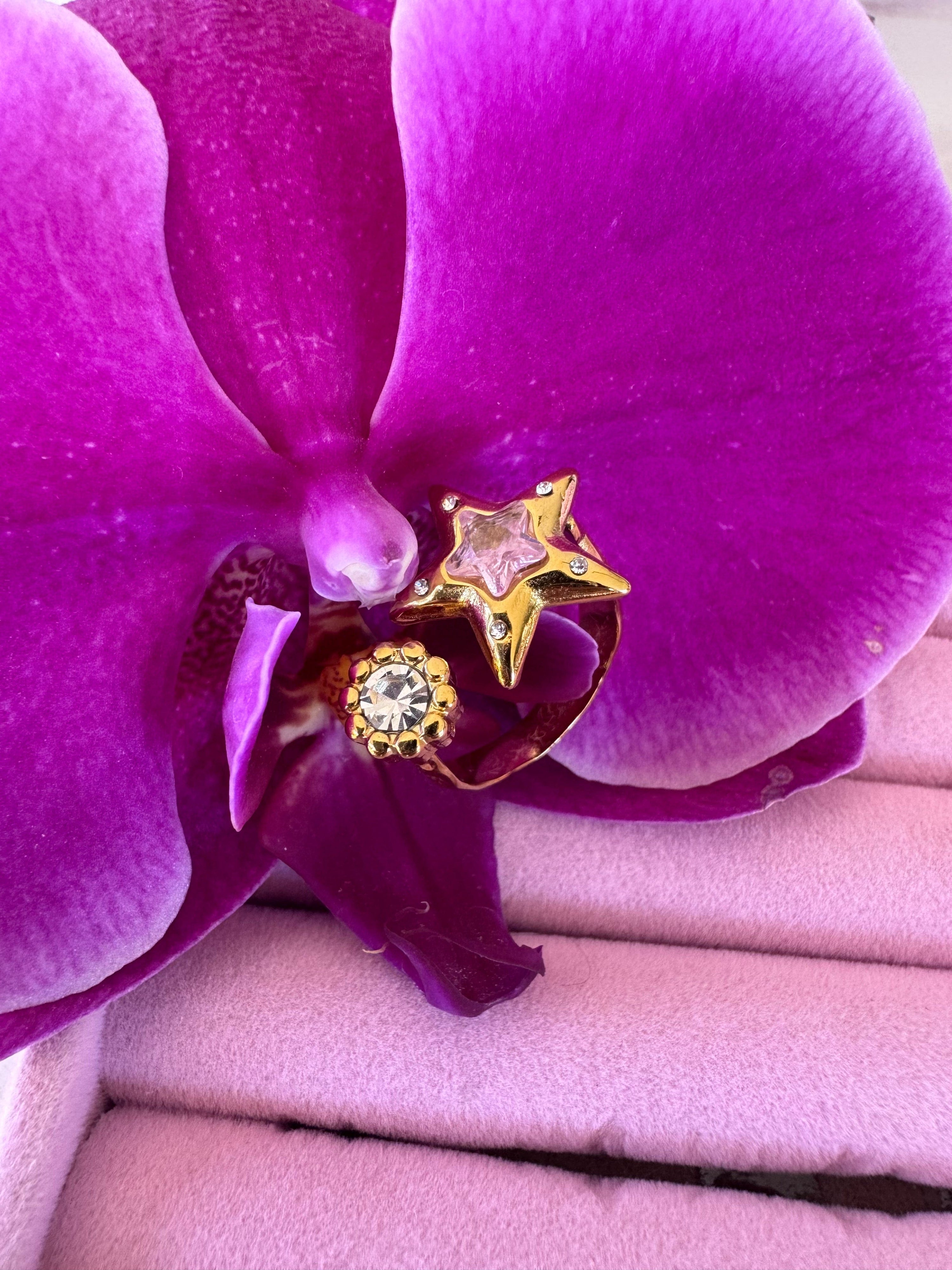 Stardust Bloom ring LittleLintons