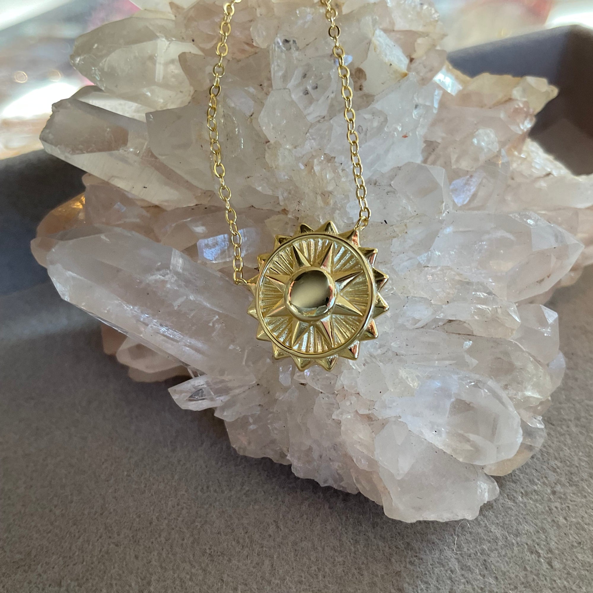 Sun necklace LittleLintons