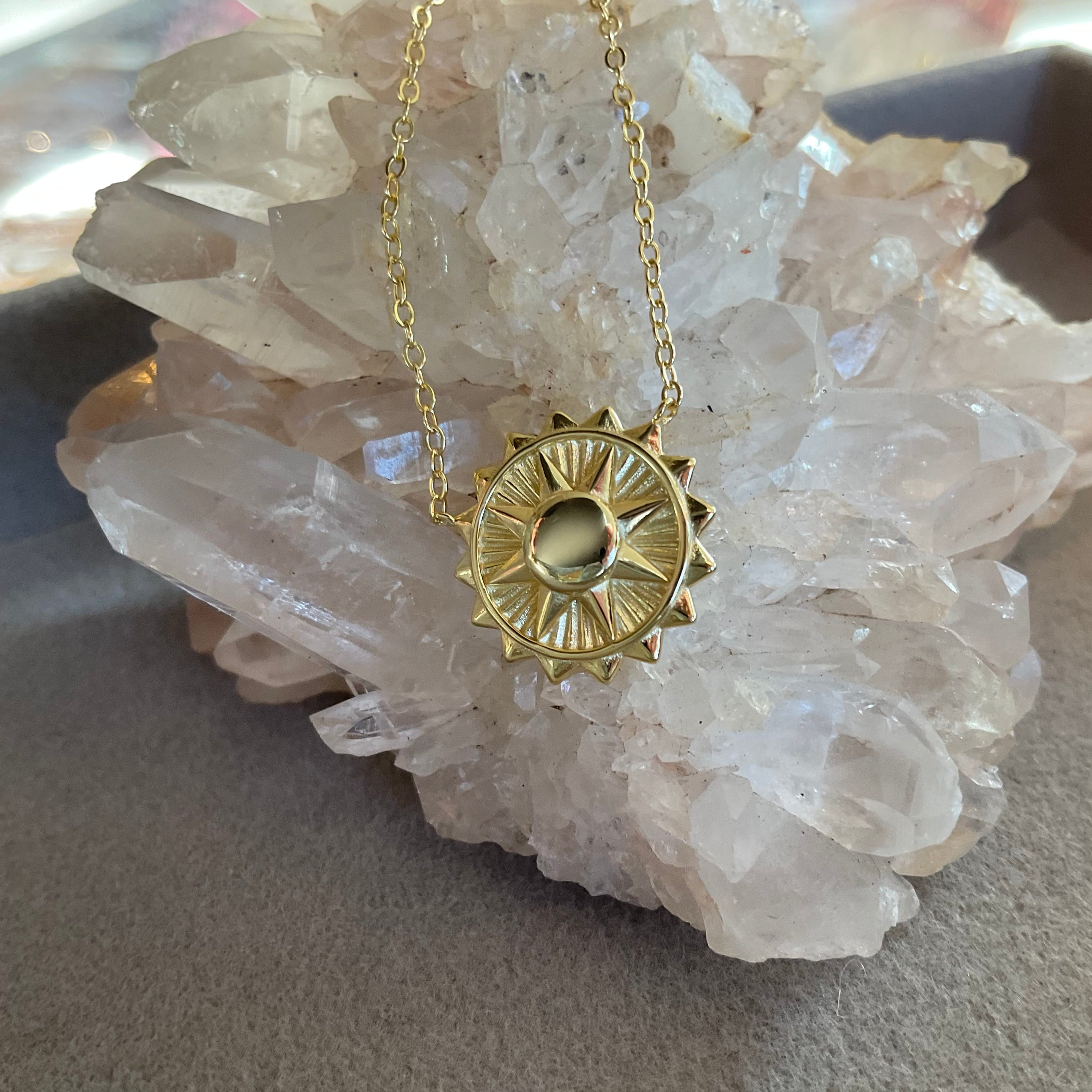 Sun necklace LittleLintons