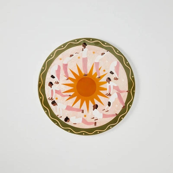 Sun salute wall hanger LittleLintons