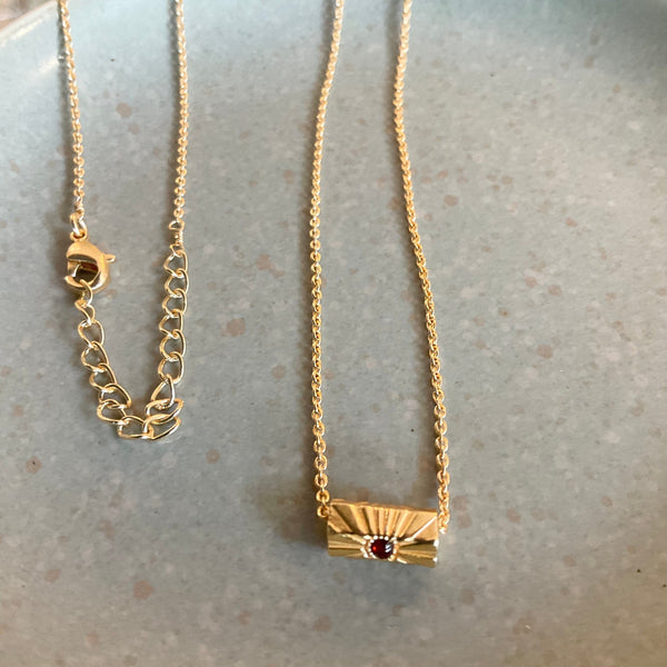 Susan rose barrel necklace LittleLintons