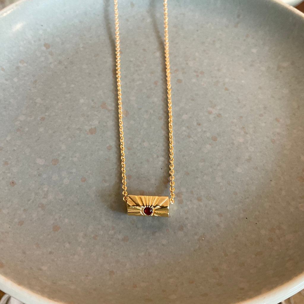 Susan rose barrel necklace LittleLintons