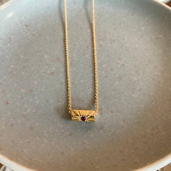 Susan rose barrel necklace LittleLintons