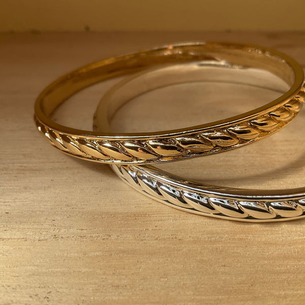 Twist detail bangle LittleLintons