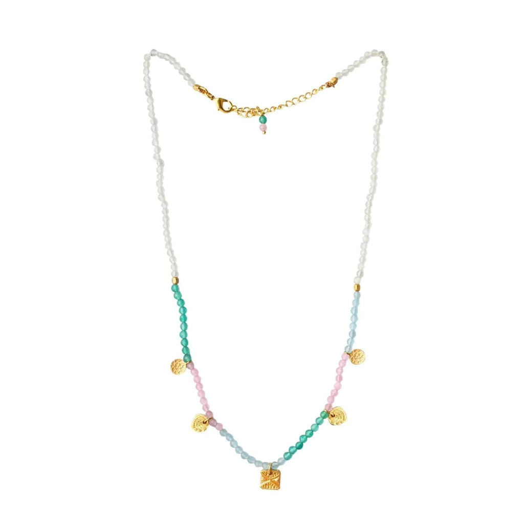 Zaliki gemstone necklace LittleLintons
