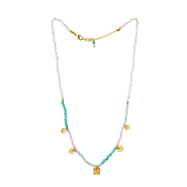 Zaliki gemstone necklace LittleLintons