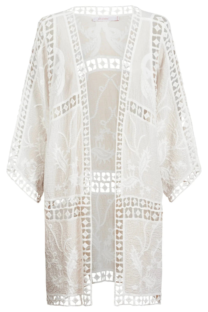 Oline Lace kimono Lotus LittleLintons