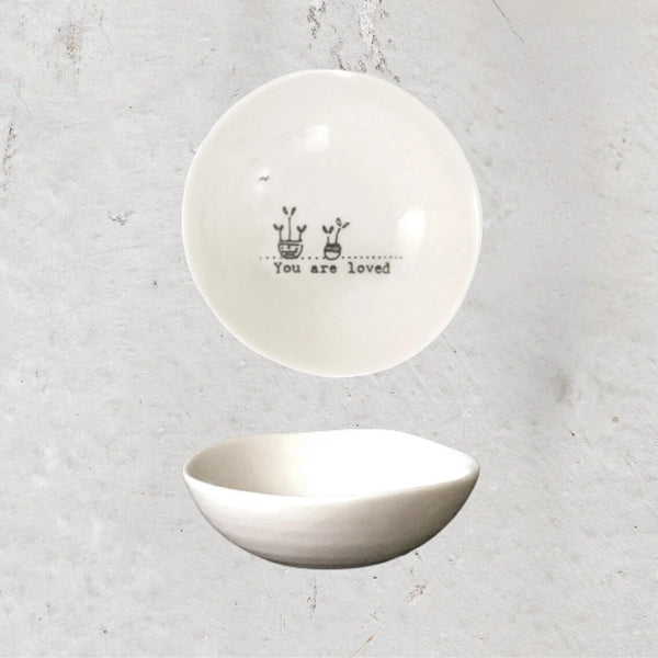 Small trinket dish Loved LittleLintons