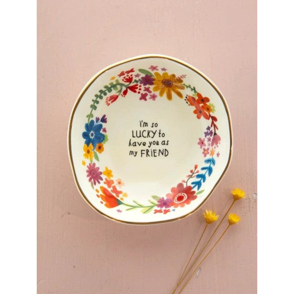 Friendship Trinket dish Lucky LittleLintons