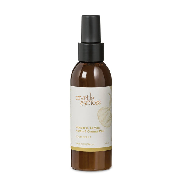Myrtle & Moss Room Spray Mandarin,lemon myrtle,orange peel Myrtle & Moss