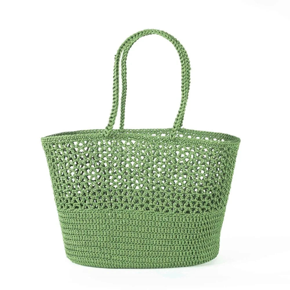 Romy Tote Moss & gold LittleLintons