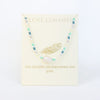 Inspiration necklace Multi blue/green pearl LittleLintons