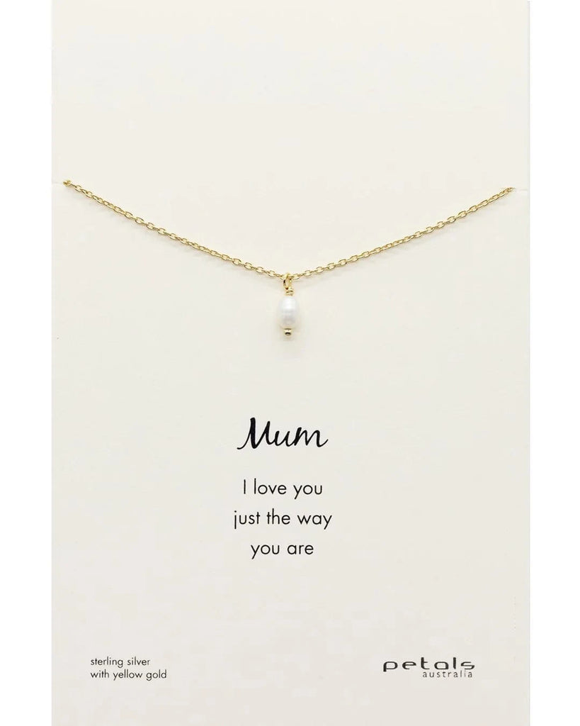 Family necklace Mum Gold LittleLintons