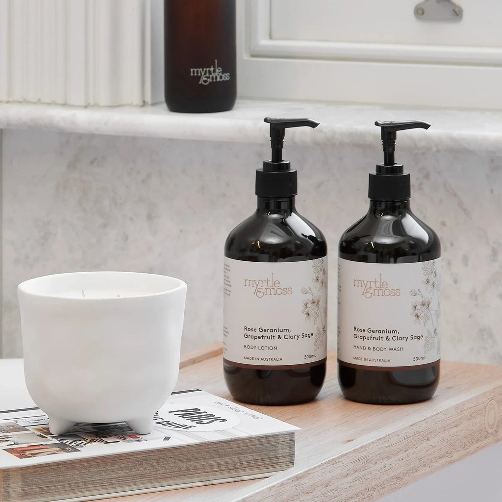 Myrtle & Moss Hand and Body wash 500ml Myrtle & Moss