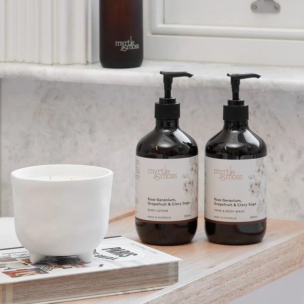 Myrtle & Moss Hand and Body wash 500ml Myrtle & Moss