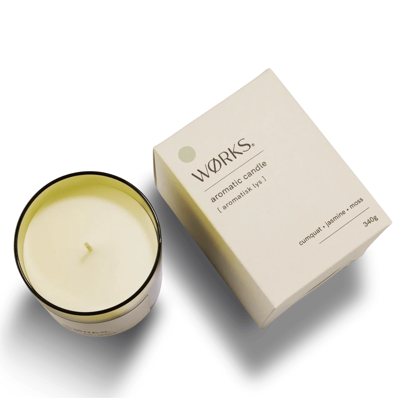 WORKS candle Myrtle & Moss