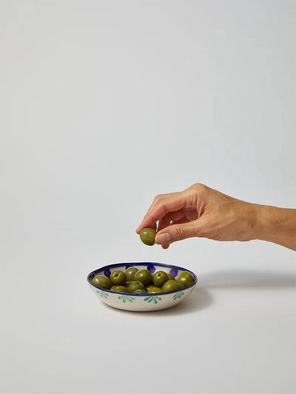 Pinchos bowls and plate Navy flare LittleLintons