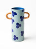 Jones co Griffe vase Navy floral LittleLintons