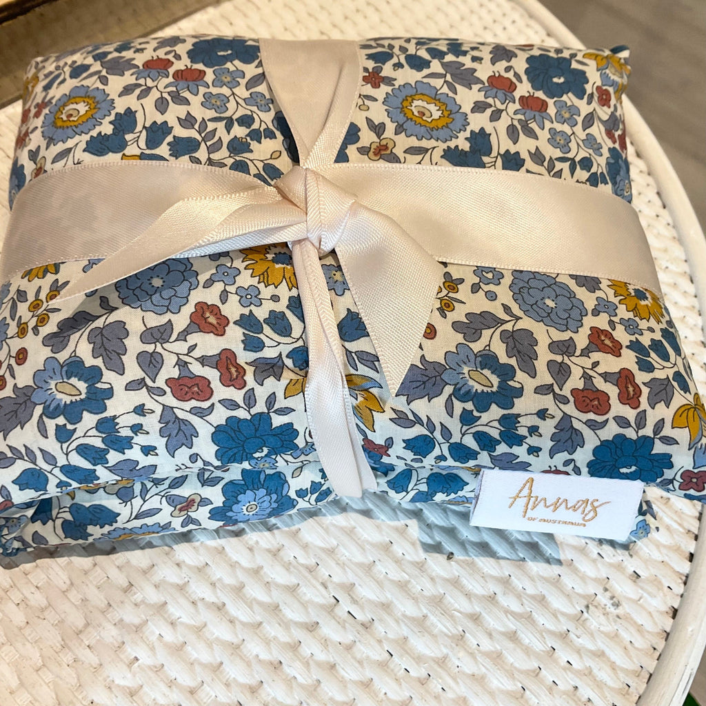 Liberty Heat packs Navy floral LittleLintons