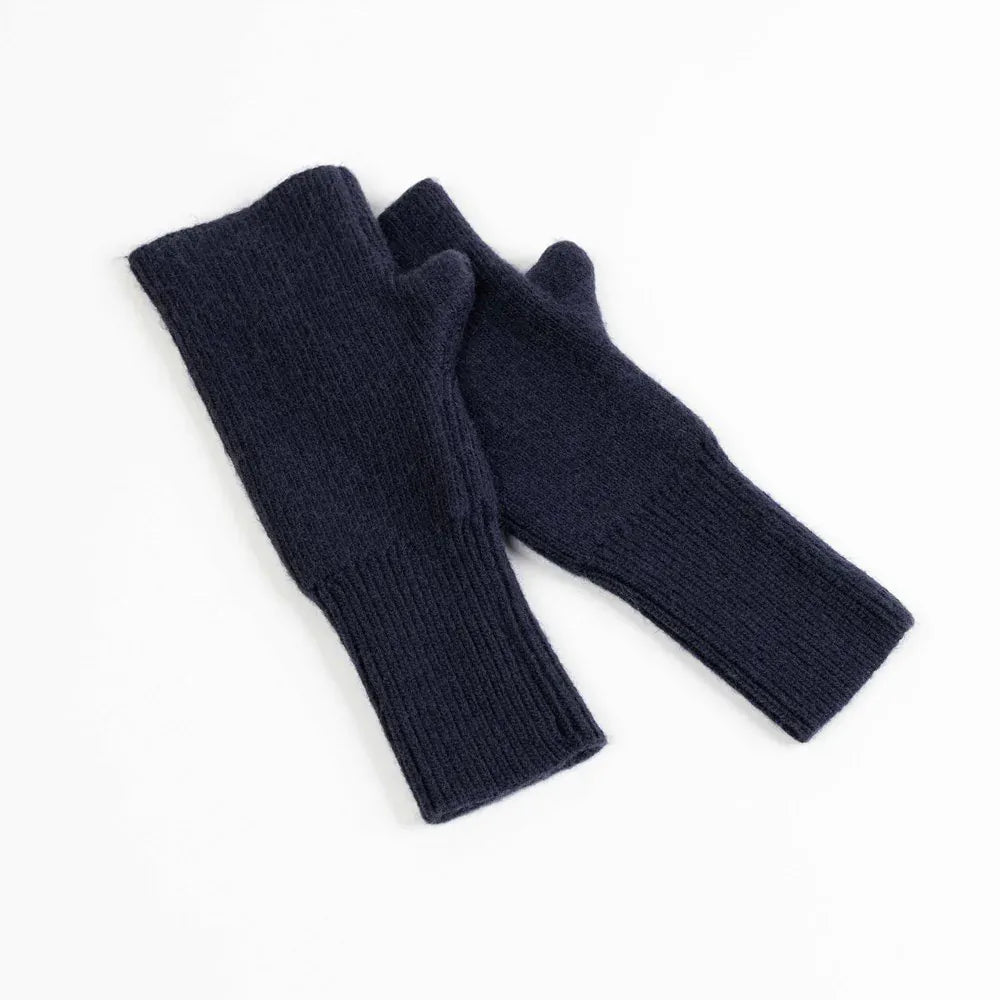 Maison Fanli mittens Navy LittleLintons
